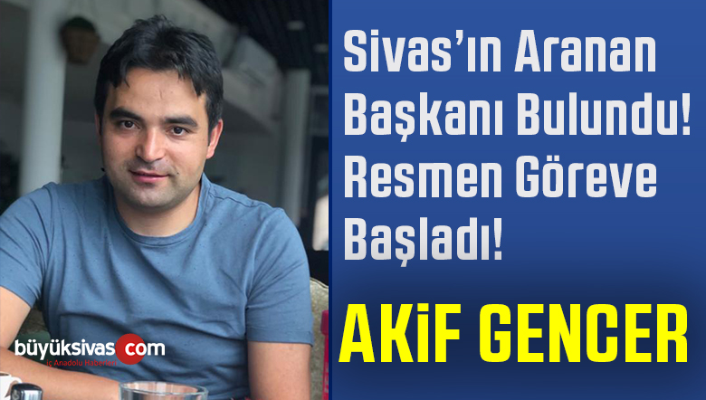 Yüksek Mimar Akif Gencer Sivas Mimarlar Odası Başkanı Oldu