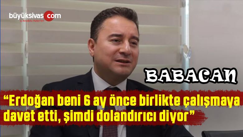 Yeni Partiyi Haftaya Kuracak Olan Ali Babacan Gündemi Değerlendirdi