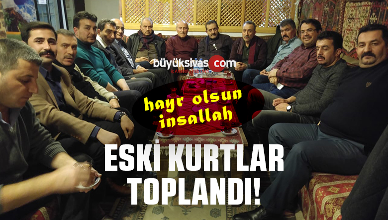 Büyük Birlik Partisi Emektar isimleri Selçuklu Kafe’de Bir Araya Geldi