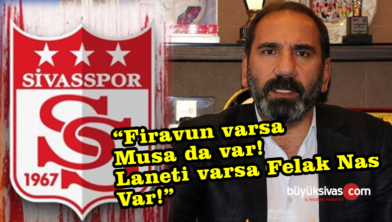 Mecnun Otyakmaz “Firavun Varsa Musa Var! Laneti Varsa Felak-Nas Var!”