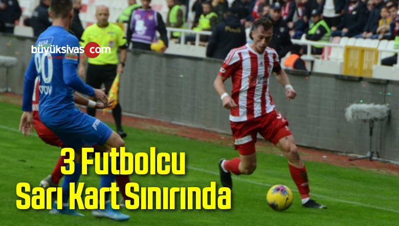 3 Futbolcu Sarı Kart Sınırında