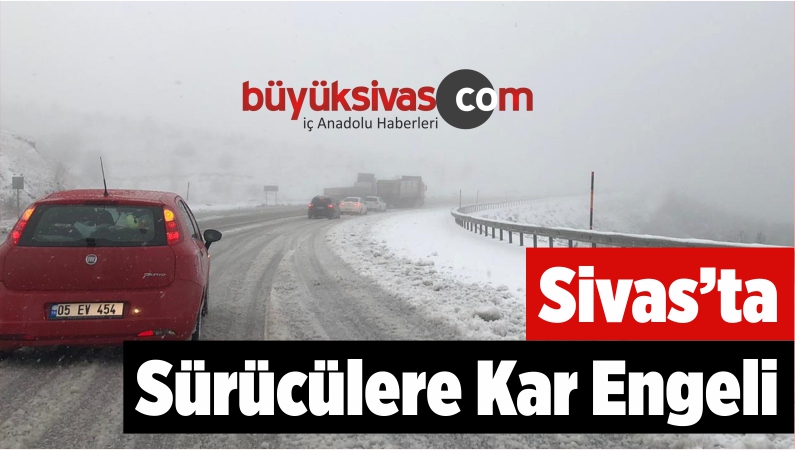 Çamlıbel Geçidi’nde Sürücülere Kar Engeli