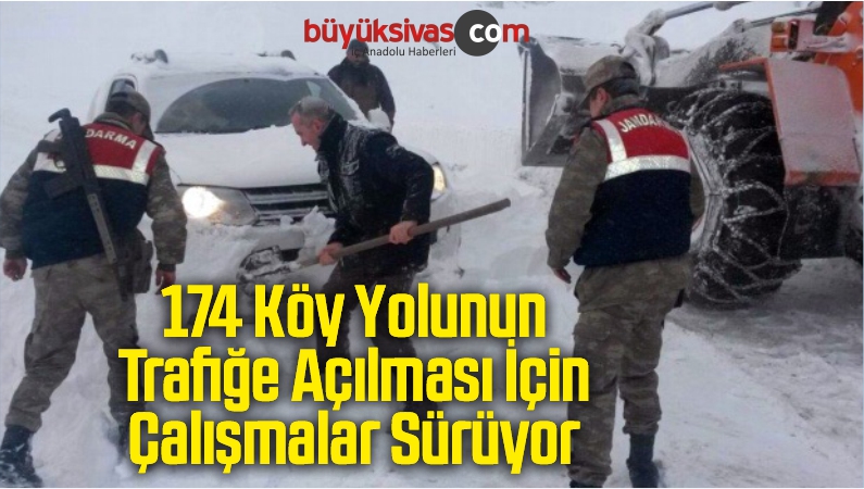 174 Köy Yolunun Trafiğe Açılması İçin Çalışmalar Sürüyor