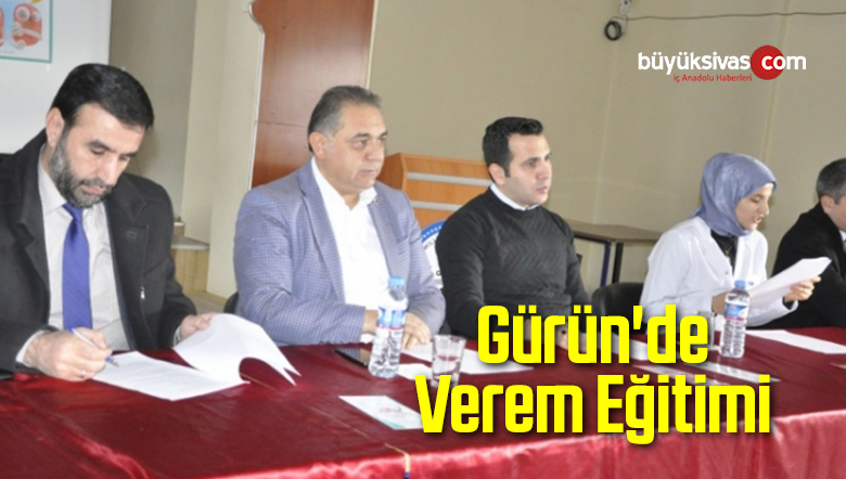 Gürün’de Verem Eğitimi
