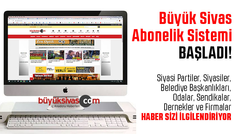 Büyük Sivas Abonelik Uygulaması 2020 Yılı itibariyle Başladı!