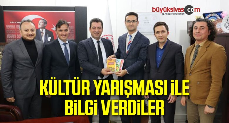 Kültür Yarışması ile bilgi verdiler