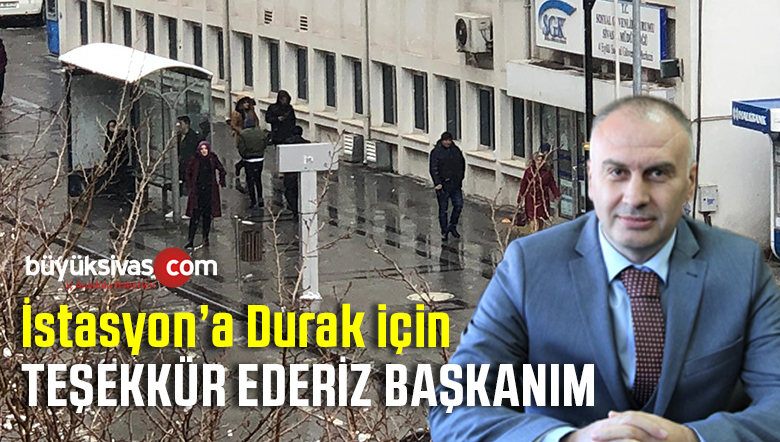 İstasyon Caddesi SSK Civarına Durak Tamam Gençler Islanmayacaksınız!
