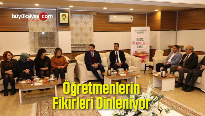 Öğretmenlerin Fikirleri Dinleniyor
