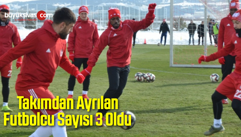 Takımdan Ayrılan Futbolcu Sayısı 3 Oldu