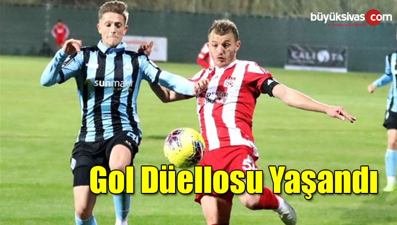Kamptaki İlk Hazırlık Maçında Gol Düellosu