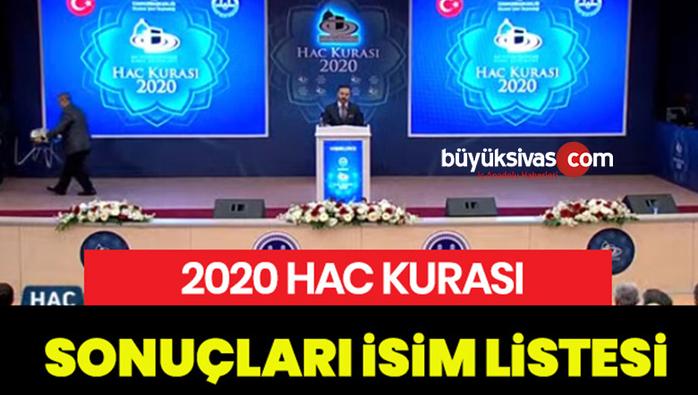 hac kura sonuçları