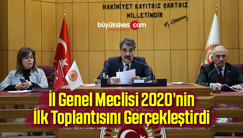 Meclis 2020’nin İlk Toplantısını Gerçekleştirdi