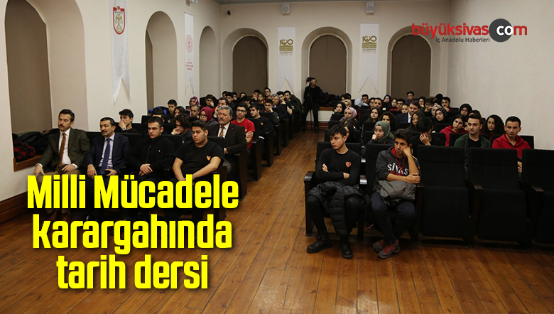 Milli Mücadele karargahında tarih dersi