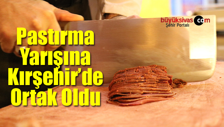 pastırma yarışına