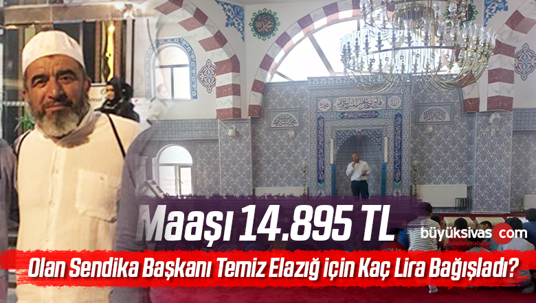 Temiz Başkan ve Ekibinden Umre Tatili Dönüşü Elazığ’a Yardım!