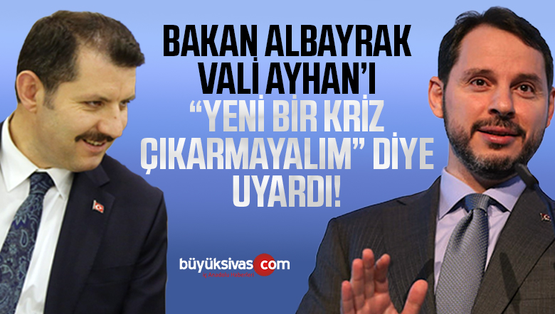 Bakan Berat Albayrak’a Sivas’ta Sevgi Seli! Espri Dolu Ziyaret Serisi