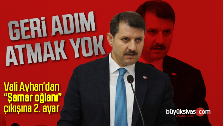 Vali Salih Ayhan: “Geri Adım Atmak Yok”