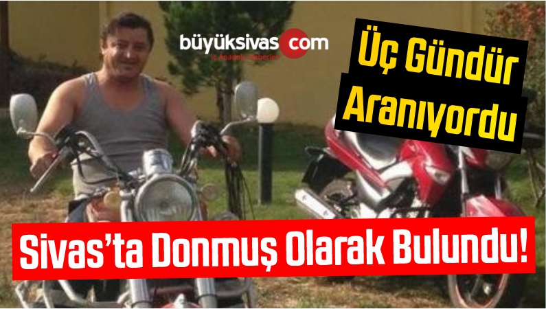 Üç Gündür Aranıyordu Donmuş Olarak Bulundu