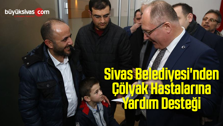 Sivas Belediyesi’nden Çölyak Hastalarına Yardım Desteği