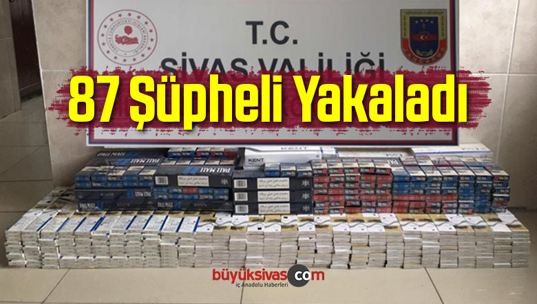 87 Şüpheliyi