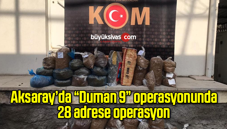 Aksaray’da Yabancı Uyruklu Kaçakçılara Operasyon: 3 Sınır Dışı