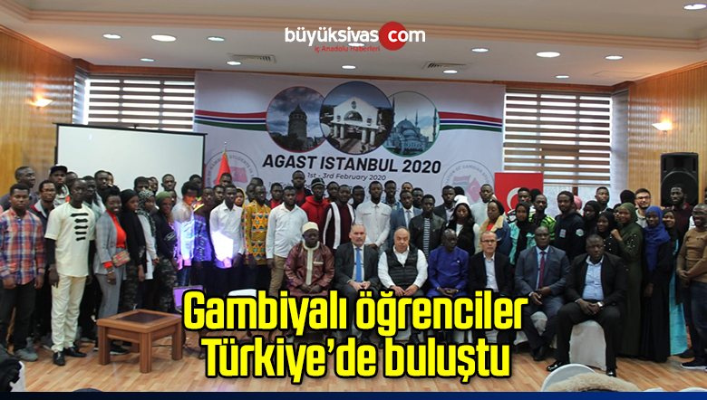 Gambiyalı öğrenciler Türkiye’de buluştu