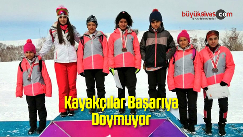 Kayakçılar Başarıya Doymuyor