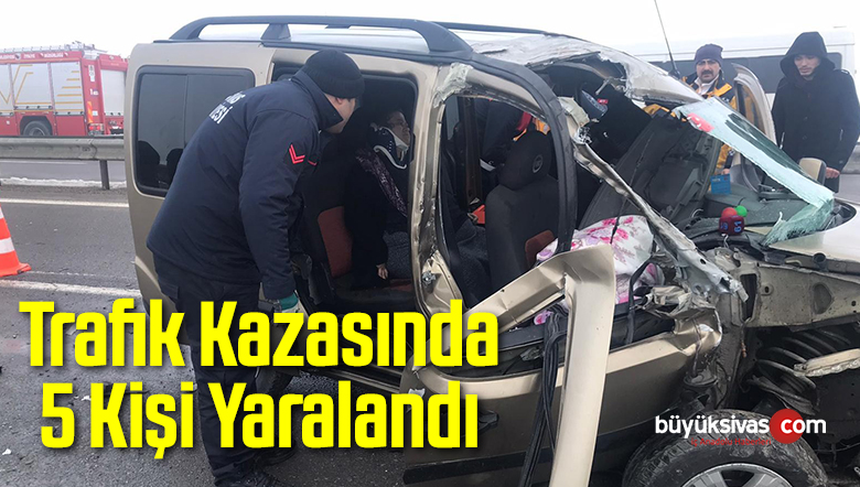 5 Kişi Yaralandı