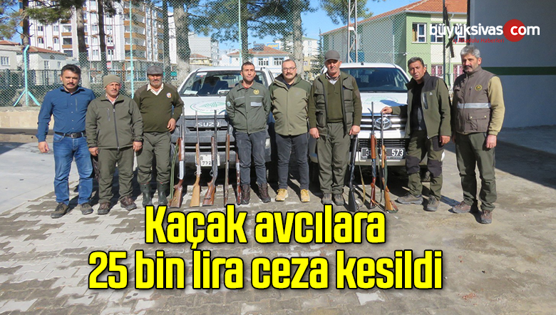 Kaçak avlandıkları