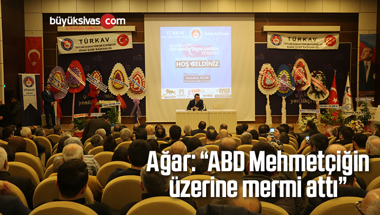 Ağar: “ABD Mehmetçiğin üzerine mermi attı”