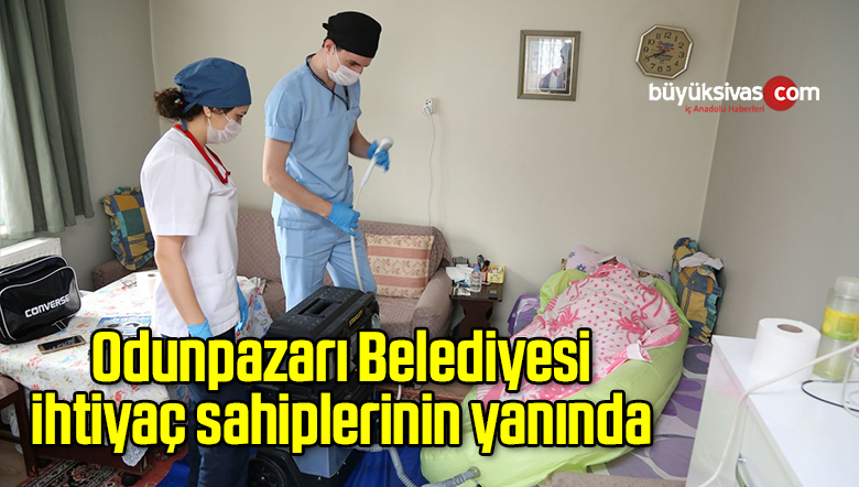Odunpazarı Belediyesi ihtiyaç sahiplerinin yanında
