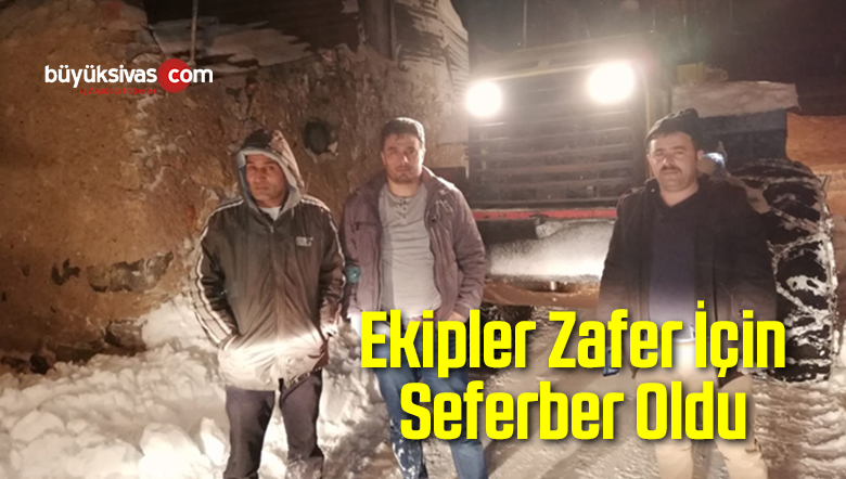 Ekipler Zafer İçin Seferber Oldu