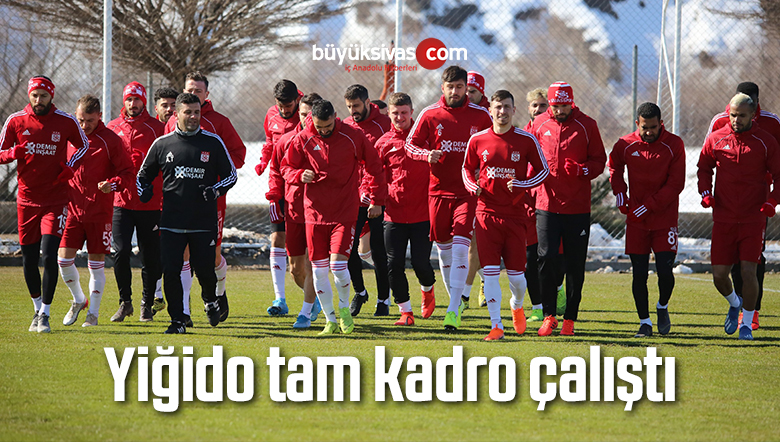 Yiğido tam kadro çalıştı