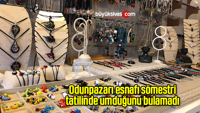 Odunpazarı esnafı sömestri tatilinde umduğunu bulamadı