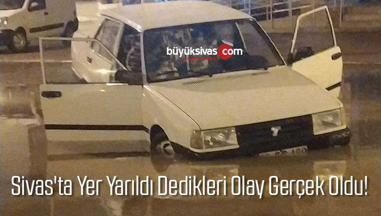 yer yarıldı