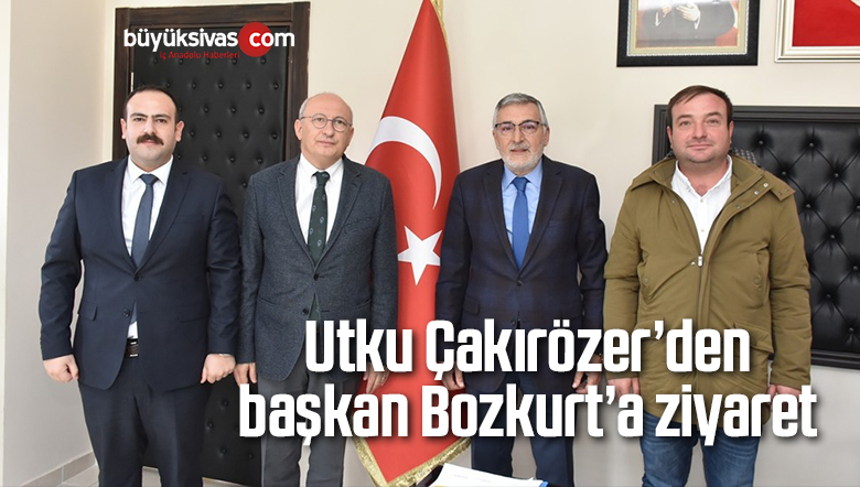 Çakırözer’den başkan Bozkurt’a ziyaret