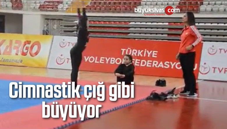 Cimnastik çığ gibi büyüyor