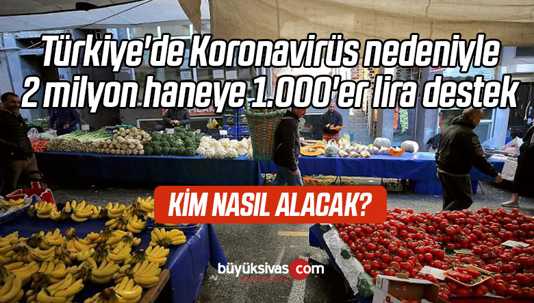 1.000'er lira destek