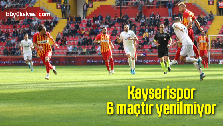 6 maçtır yenilmiyor