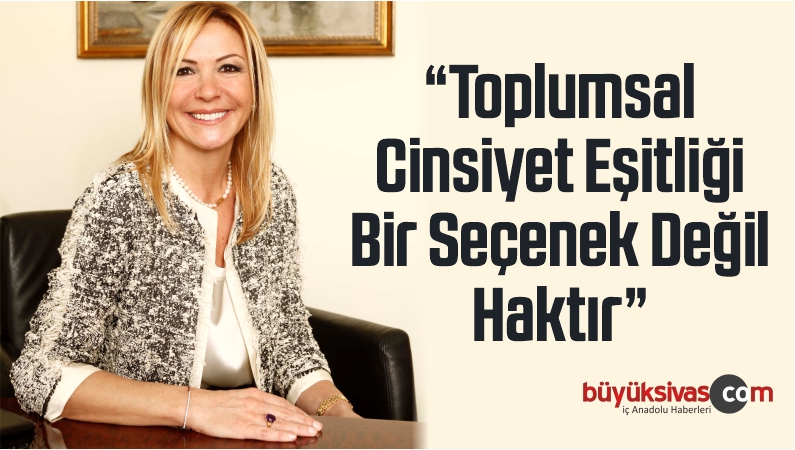 Toplumsal Cinsiyet Eşitliği Bir Seçenek Değil Haktır
