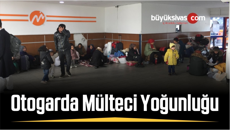 Türkiye’de Otogarda Mülteci Yoğunluğu