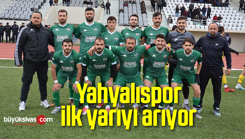Yahyalıspor ilk yarıyı arıyor