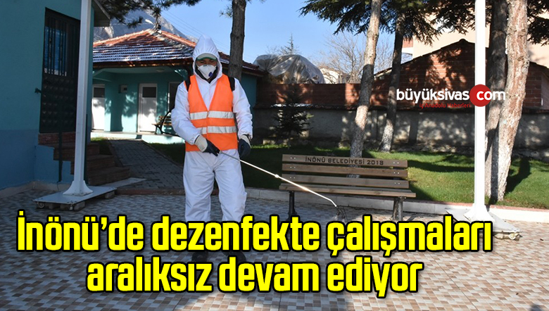 dezenfekte çalışmaları