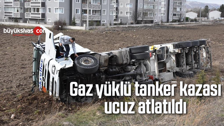 Gaz yüklü tankerin