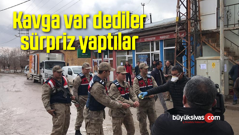 Kavga var dediler, sürpriz yaptılar