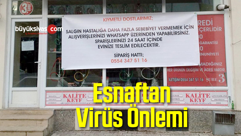 Esnaftan Virüs Önlemi