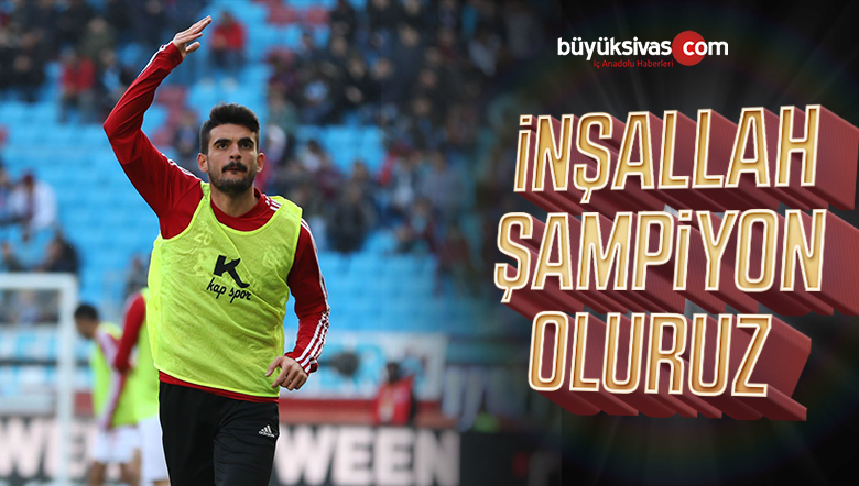 Fatih Aksoy: “İnşallah şampiyon oluruz”