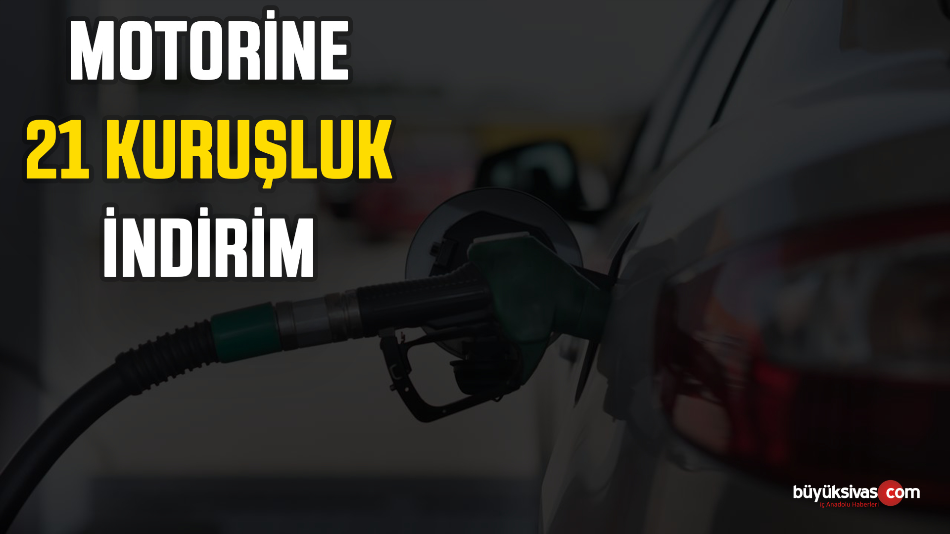 Motorin grubunda 21 kuruş indirime gidilecek