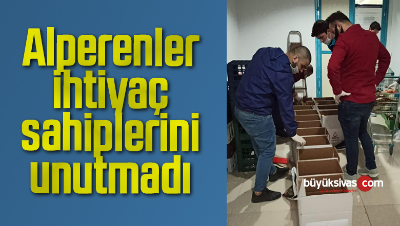 Alperen Ocakları, ihtiyaç sahiplerini unutmadı