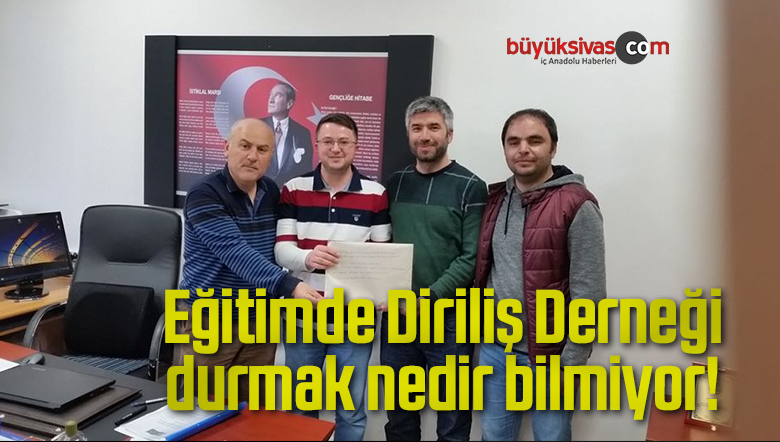 Eğitimde Diriliş Derneği durmak nedir bilmiyor!